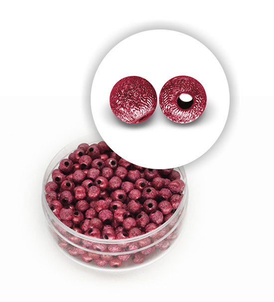 Perle stagnole (9 grammi) ø 4 mm - Rosso - Clicca l'immagine per chiudere