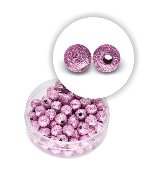 Perle stagnole (10,5 grammi) ø 6 mm - Fuxia
