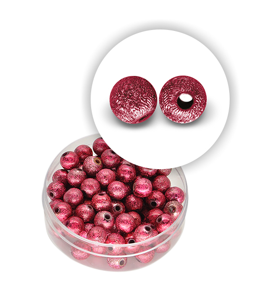Perle stagnole (10,5 grammi) ø 6 mm - Rosso