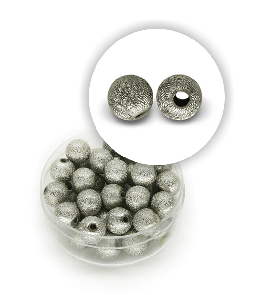 Perle stagnole (9,5 grammi) ø 8 mm - Grigio - Clicca l'immagine per chiudere