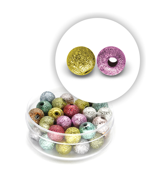 Perle stagnole (9,5 grammi) ø 8 mm - Multicolor