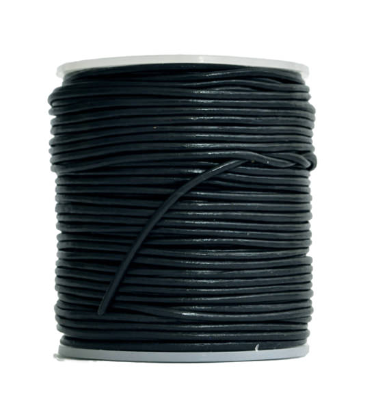 Leather cord (5 mt) 1,5 mm - Dark blue