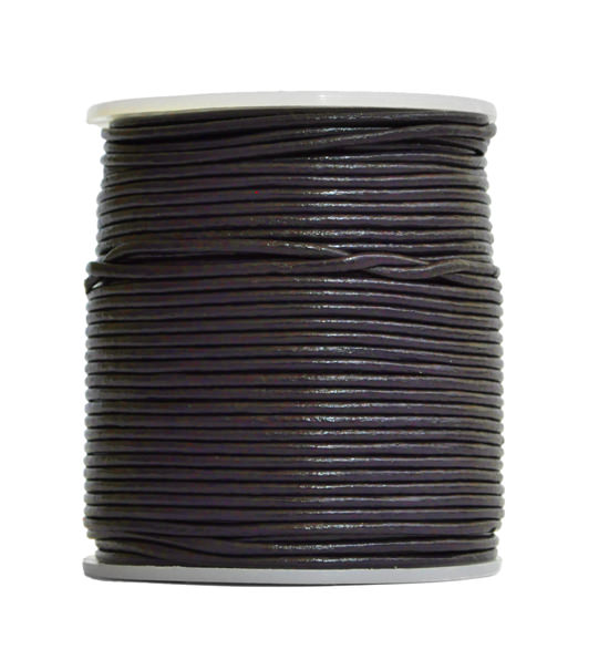 Leather cord (5 mt) 1,5 mm - White