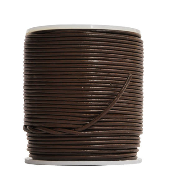 Leather cord (5 mt) 1,5 mm - Brown