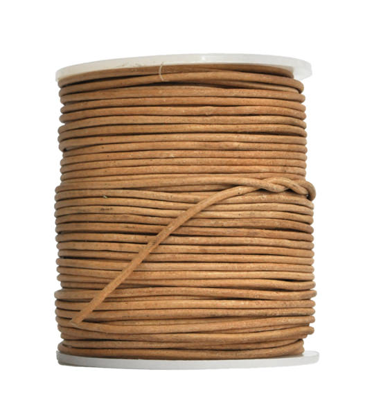 Leather cord (5 mt) 1,5 mm - Natural