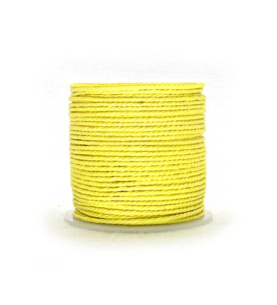 Jute cord (5 meters) 2 mm - Yellow