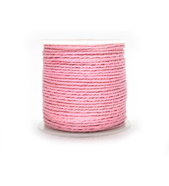 Jute cord (5 meters) 1 mm - Pink