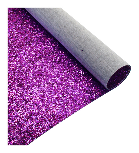 Glitter grana grossa (foglio cm 50x70 spesso mm. 1) - Purple