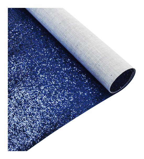 Glitter grana grossa (foglio cm 50x70 spesso mm. 1) - Blu