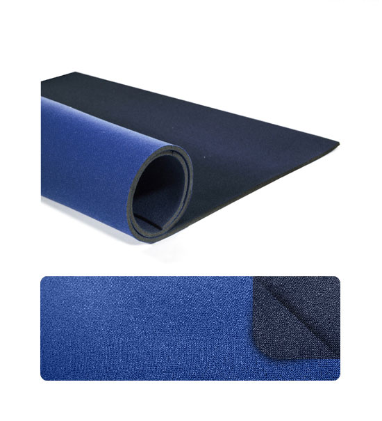 Neoprene 3 mm (sheet 47x65 cm) Azul y Azul Medianoche