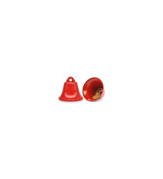 Campanelle (10 pezzi). 11 mm - Rosso - Clicca l'immagine per chiudere
