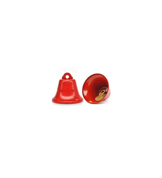 Campanas (10 piezas). 14 mm - Rojo