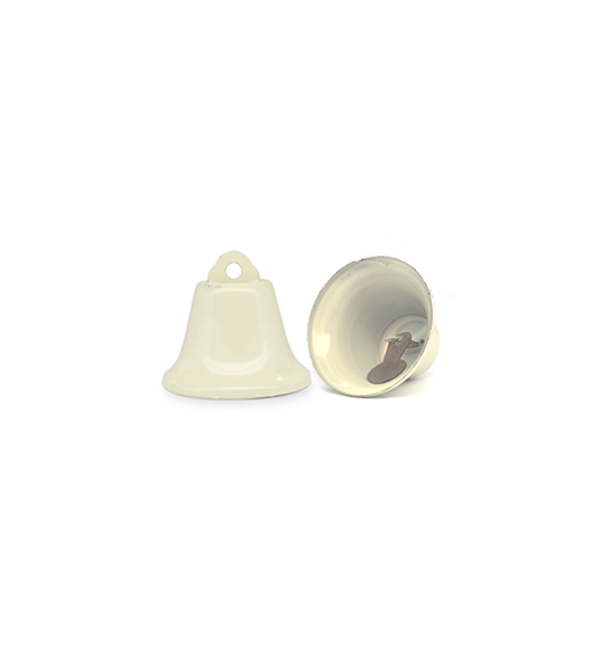 Bells (10 pieces). 18 mm - Ivory