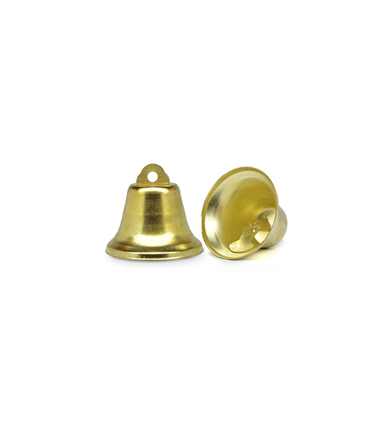 Bells (10 pieces). 18 mm - Gold