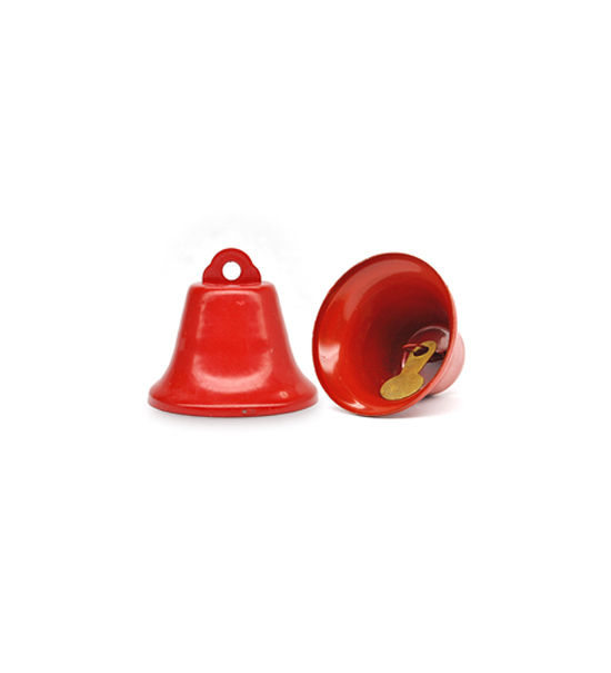 Campanas (10 piezas). 20 mm - Rojo