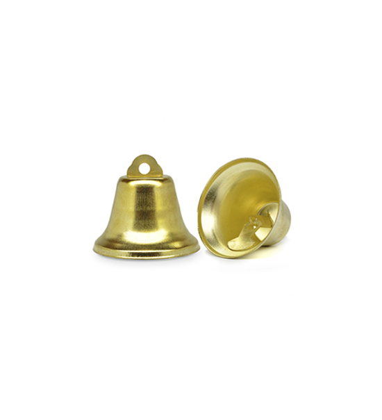 Bells (10 pieces). 20 mm - Gold