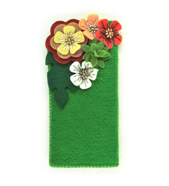 Portaocchiali fiorito (Kit fai-da-te) - Verde prato - Clicca l'immagine per chiudere