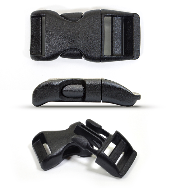 Snap plastic lock "paracord" (1 piece) 47x22 mm