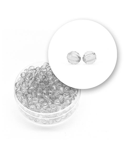Perla "esférico" (10 gramos) de Ø 4 mm - Blanco Perlado