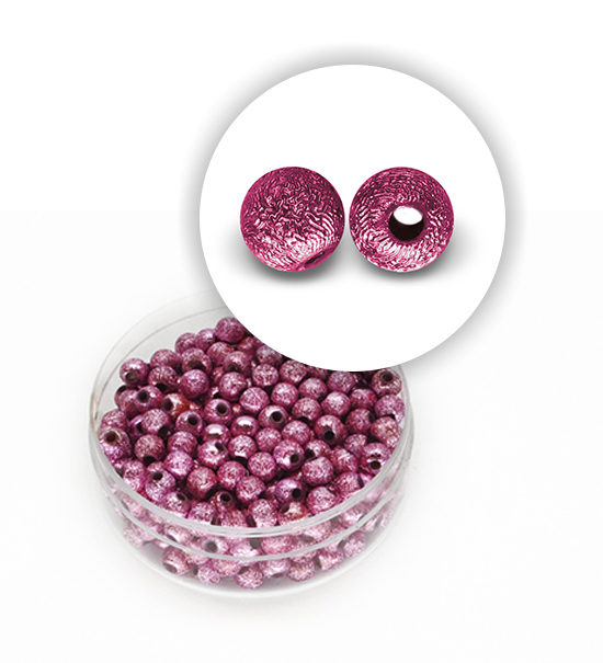 Perle stagnole (9 grammi) ø 4 mm - Fuxia