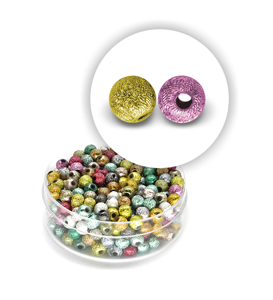 Perle stagnole (9 grammi) ø 4 mm - Multicolor