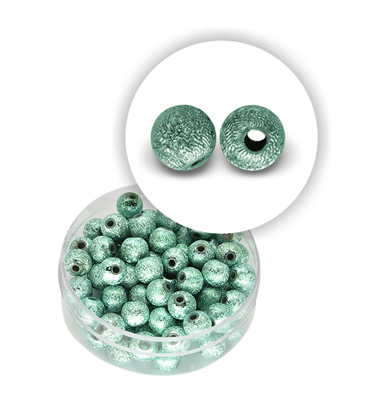 Perle stagnole (10,5 grammi) ø 6 mm - Turchese