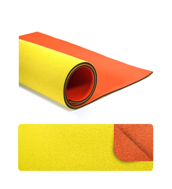 Neopreno 3 mm (hoja 47x65 cm) Yellow and Orange
