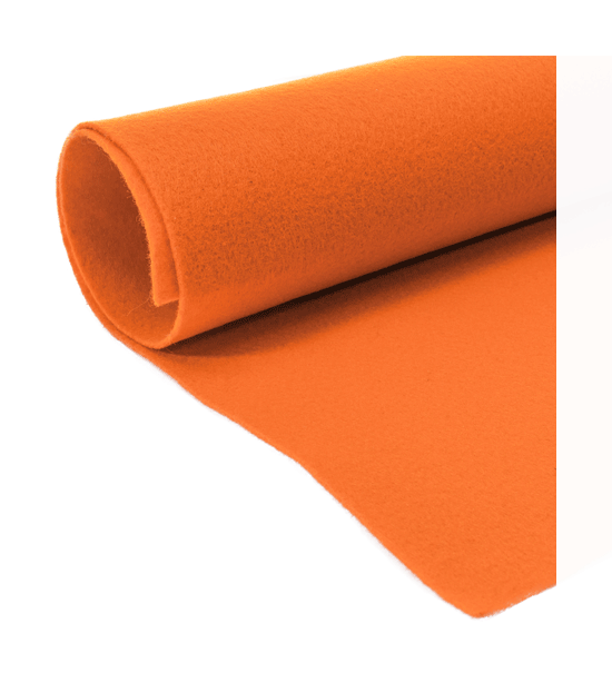 Pannolenci (Foglio cm. 50x50) spessore mm. 1 - col. arancio