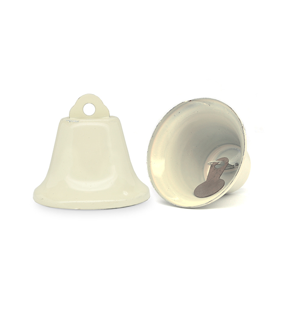 Bells (5 pieces). 36 mm - Ivory
